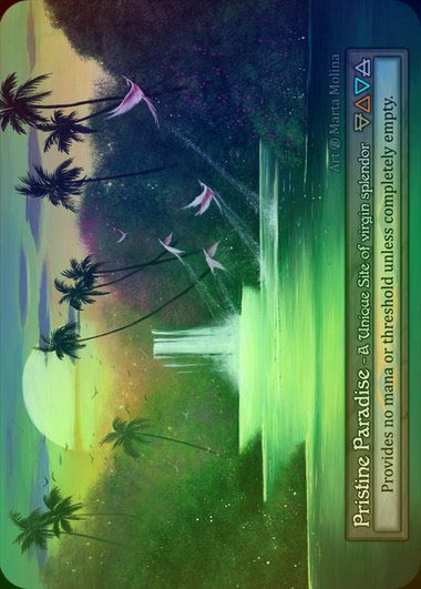【FOIL】[Site] Pristine Paradise [beta-Unique]
